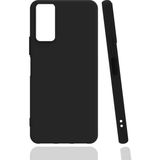 Kvy Samsung Galaxy M52 Biye Silikon Kılıf - Siyah
