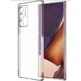 Kvy Samsung Galaxy Note 20 Ultra Kamera Korumalı Süper Silikon Kılıf - Şeffaf