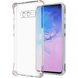 Kvy Samsung Galaxy S10E Kamera Korumalı Süper Silikon Kılıf - Şeffaf