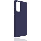 Kvy Samsung Galaxy S20 Fe Biye Silikon Kılıf - Lacivert