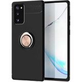Kvy Samsung Galaxy S20 Fe Yüzüklü Manyetik Ravel Kılıf Siyah Bronz