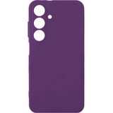 Kvy Samsung Galaxy S24 Biye Silikon Kılıf - Mor