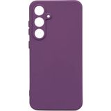 Kvy Samsung Galaxy S24 Fe Biye Silikon Kılıf - Mor