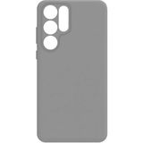 Kvy Samsung Galaxy S24 Ultra Biye Silikon Kılıf - Gri