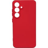 Kvy Samsung Galaxy S25 Biye Silikon Kılıf - Kırmızı
