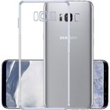 Kvy Samsung Galaxy S8 Kamera Korumalı Süper Silikon Şeffaf Kılıf