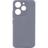 Kvy Tecno Spark 10 Pro Biye Silikon Kılıf - Gri