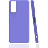 Kvy Vivo Y20 Biye Silikon Kılıf - Lila