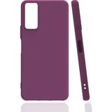 Kvy Vivo Y20 Biye Silikon Kılıf - Mor