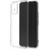 Kvy Vivo Y21S Kamera Korumalı Süper Silikon Kılıf - Şeffaf