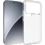 Kvy Xiaomi Mi 17 Pro Kamera Korumalı Süper Silikon Kılıf - Şeffaf