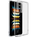 Kvy Xiaomi Poco F5 Pro Kamera Korumalı Süper Silikon Kılıf - Şeffaf