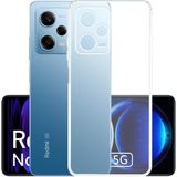 Kvy Xiaomi Poco X5 5G Kamera Korumalı Süper Silikon Kılıf - Şeffaf