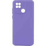Kvy Xiaomi Redmi 10A Biye Silikon Kılıf - Lila