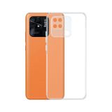 Kvy Xiaomi Redmi 10A Kamera Korumalı Süper Silikon Şeffaf Kılıf