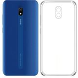 Kvy Xiaomi Redmi 8A Kamera Korumalı Süper Silikon Kılıf - Şeffaf