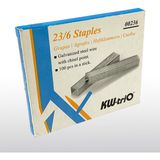 Kw-Trio Gümüş Renk 23/6 Zımba Teli 1000 Adet Galvanizli Çelik Malzeme ile Üretilmiştir
