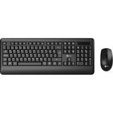 KW202 Kablosuz Türkçe Q Klavye & Mouse Set - Qwerty Türkçe Dizilim Klavye, 1200DPI Optik Fare, Win/mac Uyumlu, Sıvı Dökülmesine Dayanıklı, Bilek Dinlendirme Türkçe Q Klavye Mouse Seti Siyah
