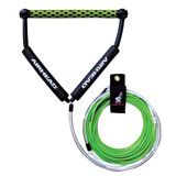 Kwik Tek Erkek Airhead Dyneema Termal Wakeboard Halatı, Yeşil, 4 Bölüm (70 feet)