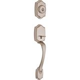 Kwikset 687BW LIP 15 SMT RCAL 96870-095 Belleview Tek Silindirli Dış Sadece Tutacak Saten Nikel Akıllı Anahtar