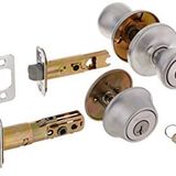 Kwikset 690T 26D SMT RCAL RCS 690 Tylo Anahtarlı Giriş Topuzu ve Tek Silindir Kilit Cıvatası Kombo Paket Akıllı Anahtar, Saten Krom