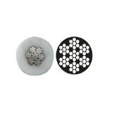 KWING METAL Paslanmaz Çelik İzoleli Halat 4x8MM 7x7 AISI316