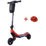 Kx-02K Onvo 200 W Elektrıklı Çocuk Kırmızı Scooter - Kasklı