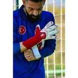 KX Spor Kx-Nexus Profesyonel Kaleci Eldiveni - Kırmızı - Beyaz - 10