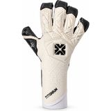 KX Spor Kx Tıtanıum Profesyonel Kaleci Eldiveni - Siyah - Beyaz - 9,5