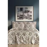 Kybele 3 Parça Çift Kişilik Pike Takımı 230X250 Krem