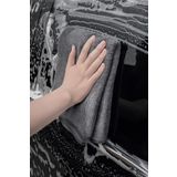 KYLE XM Mikrofiber Oto Kurulama Bezi 70x50 Büyük Boy İz Bırakmaz Cam Temizlik Bezi