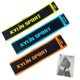 KYLIN SPORT Kumaş Döngü Direnç Bandı Kaymaz Egzersiz Bantları Kalça Ganimet Egzersiz Direnç Bandı Egzersiz Döngü Bantları, Bacak ve Kalça için Egzersiz Halkası Bantları, Kalça ve Uyluk Etkinleştirir