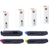 Kyocera Ecosys M6230CDN TK-5270 6000 Baskı 4 Renk Muadil Toner
