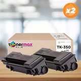 Kyocera Mita Tk-350 Muadil Toner 2'Li Paket/ Fs3040 / Fs3140 / Fs3540 / Fs3640 / Fs3920