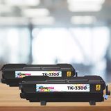 Kyocera TK-3300 Ecosys MA4500IX MA4500IFX 1T0C100NL0 2'li Muadil Toner