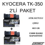 Kyocera Tk-350 Uyumlu Toner 2'Li Paket / Fs-3040 / 3140 / 3920