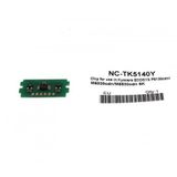 Kyocera TK-5140/1T02NRANL0 Sarı Toner Chip