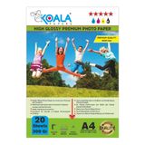 Kyocera Yazıcılar Için Premium Parlak Çift Taraflı Double Side A4 Fotoğraf Kağıdı 300 Gr. 20 Adet