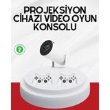Kyops 3D Oyun Destekli Kablosuz Ev Sinema Projeksiyon Cihazı ( Lisinya )