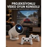 Kyops Film Dizi ve Oyun Için Taşınabilir Kablosuz Mini Projeksiyon Yeni Nesil - Lisinya