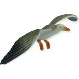 Kyops Hayvan Figürleri - Kuşlar -18 cm Gümüş Martı (Lisinya)