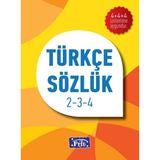 Kyops Ilköğretim Türkçe Sözlük Karton Kapak 2-3-4
