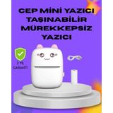 Kyops Kablosuz Mini Cep Yazıcısı Bluetooth Destekli 1200MAH Bataryalı ( Lisinya )