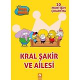 Kyops Kral Şakir ve Ailesi - Çıkartmalı Boyama Kitabı