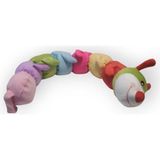 Kyops Rengarenk Peluş Tırtıl Yastık 75 cm Kaliteli