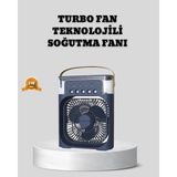 Kyops Sessiz Çalışan Turbo Fan Güçlü Hava Akışlı Masa Üstü Vantilatör ( Lisinya )