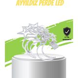 Kyops Solar Bahçe Lambası 100 LED Hareket Sensörlü Güneş Enerjili Aydınlatma ( Lisinya )