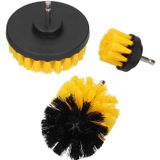 Kyrotech 3’lü Matkap Fırça Başlık Seti, Ultra Dayanıklı Naylon Temizlik Fırçası, Banyo, Mutfak, Derz, Lavabo ve Araç Jant Temizleme Uyumlu