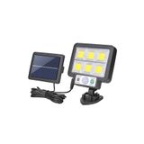 Kyrotech 72 LED Solar Duvar Lambası, Güneş Enerjili, Hareket Sensörlü, 3 Mod, 3,5 M Kablo, Bahçe Aydınlatması