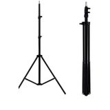 Kyrotech Alüminyum Alaşımlı Işık Standı 2 Metre Ayarlanabilir Yaylı Yastıklı Fotoğraf Tripod Standları Fotoğraf Stüdyosu Flaşları, Halka Işık Standı, Fotoğraf Ekipmanları Flash Standı Ring light Tripodu